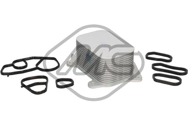Oil Cooler, engine oil - 05740 Metalcaucho