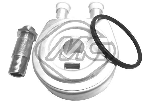 Oil Cooler, engine oil - 05943 Metalcaucho