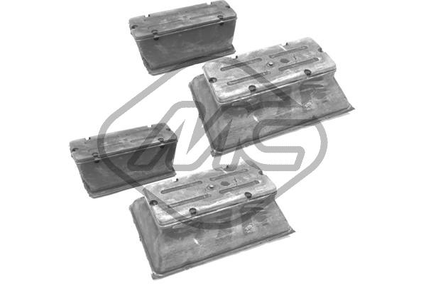 Bush, leaf spring - 06100 Metalcaucho