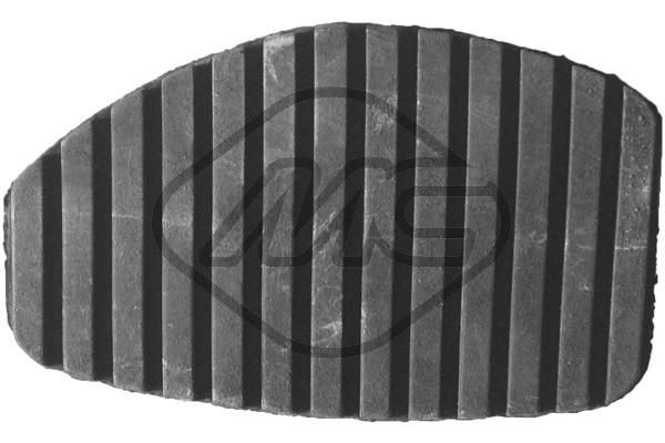 Clutch Pedal Pad - 06184 Metalcaucho