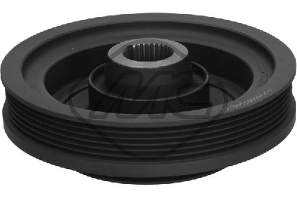Belt Pulley, crankshaft - 06214 Metalcaucho