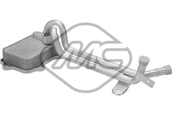 Oil Cooler, engine oil - 06341 Metalcaucho