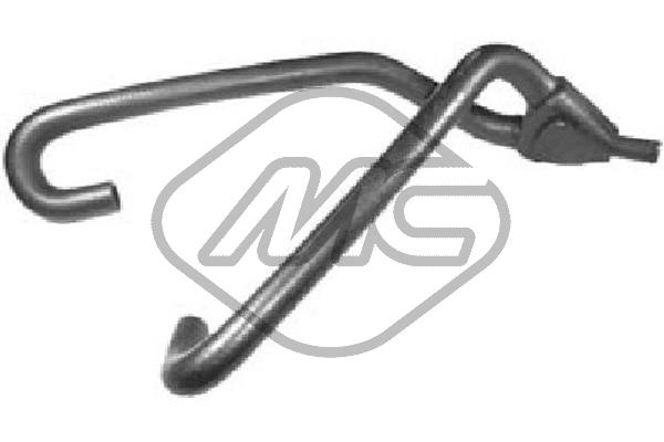 Hose, heat exchange heating - 08346 Metalcaucho