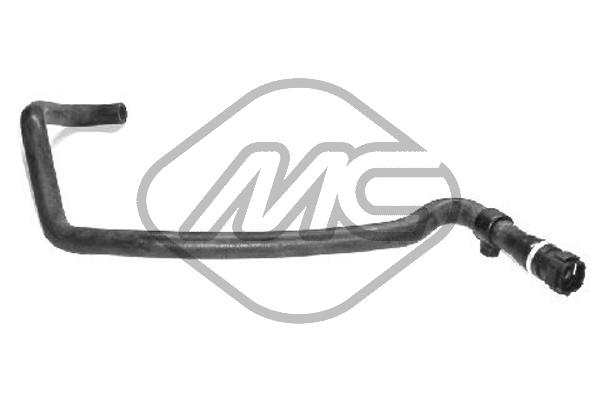 Hose, heat exchange heating - 08717 Metalcaucho
