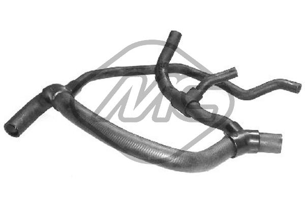 Radiator Hose - 08725 Metalcaucho
