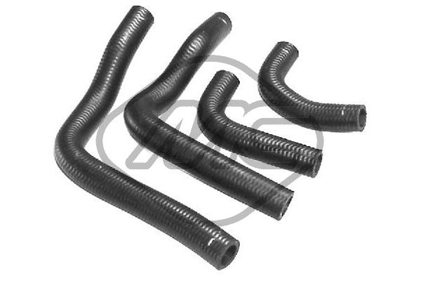 Radiator Hose - 08835 Metalcaucho