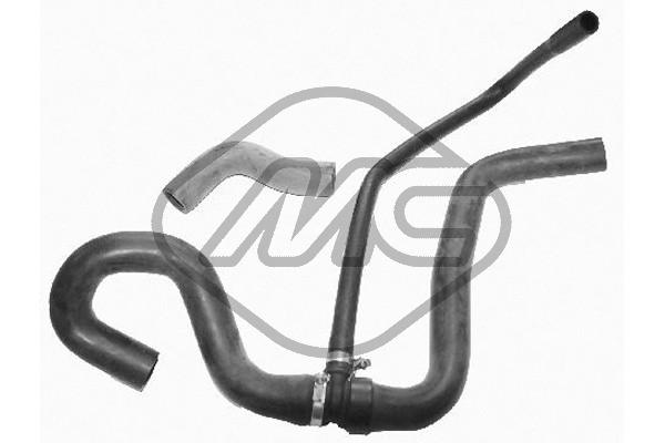 Radiator Hose - 08871 Metalcaucho
