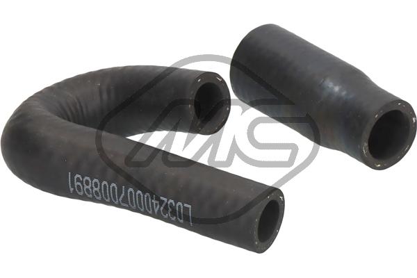 Radiator Hose - 08891 Metalcaucho