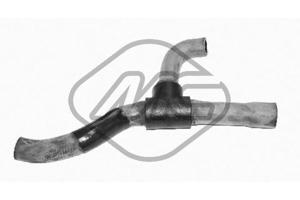 Hose, heat exchange heating - 08924 Metalcaucho