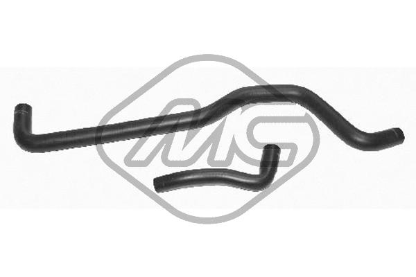 Hose, heat exchange heating - 09019 Metalcaucho