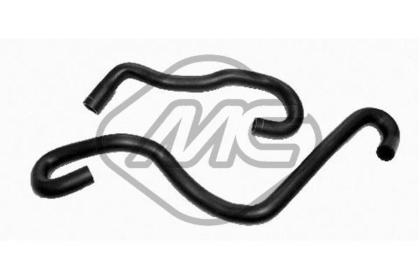Hose, heat exchange heating - 09098 Metalcaucho