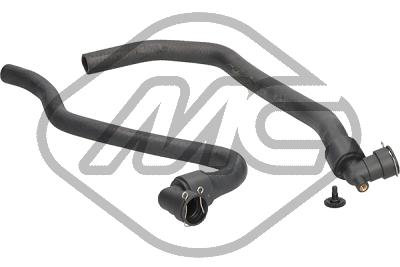 Hose, heat exchange heating - 09213 Metalcaucho
