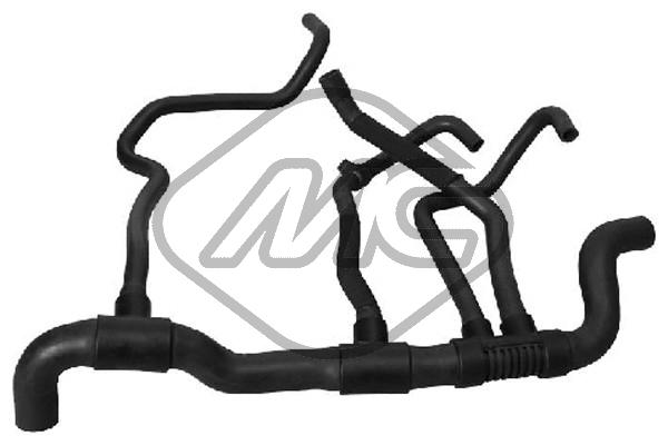 Radiator Hose - 09253 Metalcaucho