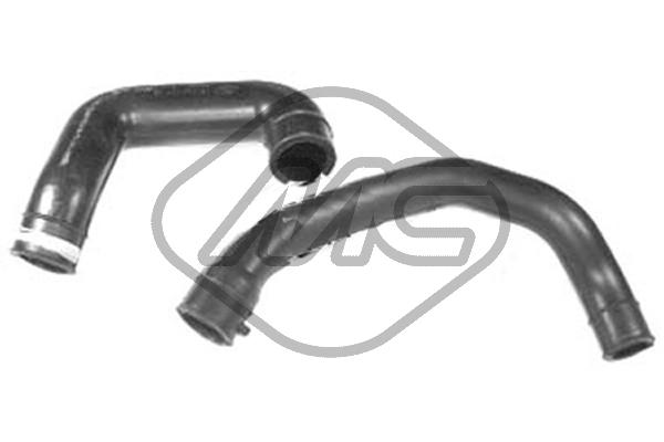 Pipe, EGR valve - 09274 Metalcaucho