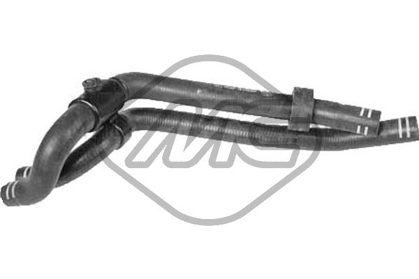 Hose, heat exchange heating - 09369 Metalcaucho