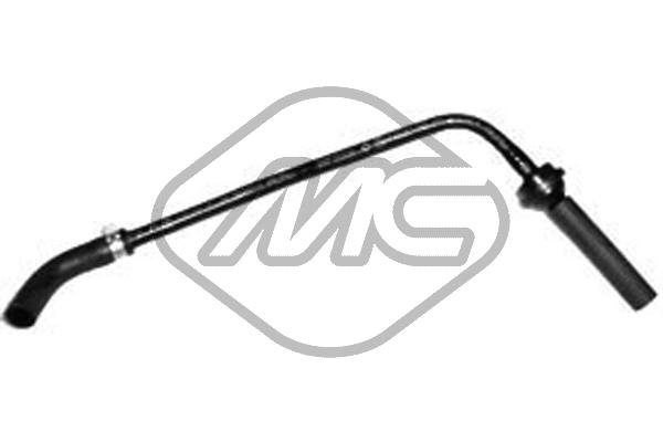 Condotto, Valvola-AGR - 09539 Metalcaucho