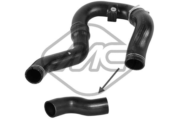 Charger Air Hose - 09938 Metalcaucho