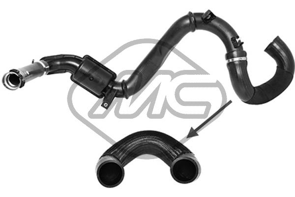 Charger Air Hose - 09965 Metalcaucho