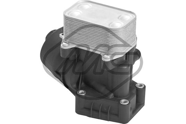 Oil Cooler, engine oil - 38931 Metalcaucho