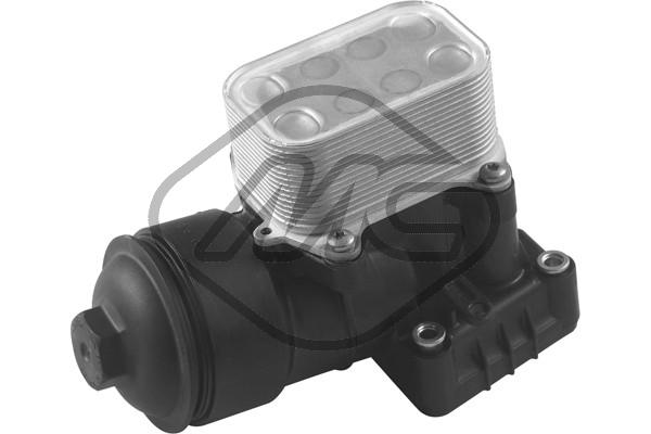 Oil Cooler, engine oil - 38932 Metalcaucho