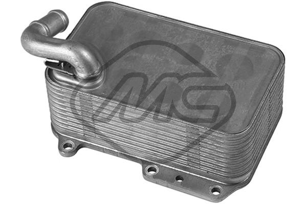 Oil Cooler, engine oil - 39003 Metalcaucho