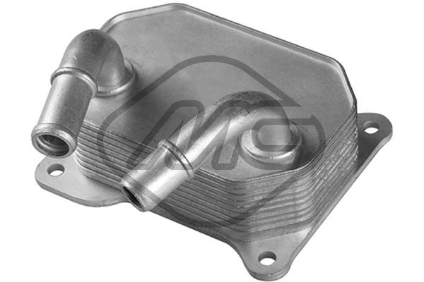 Oil Cooler, engine oil - 39034 Metalcaucho