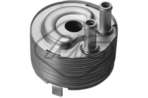 Oil Cooler, engine oil - 39071 Metalcaucho