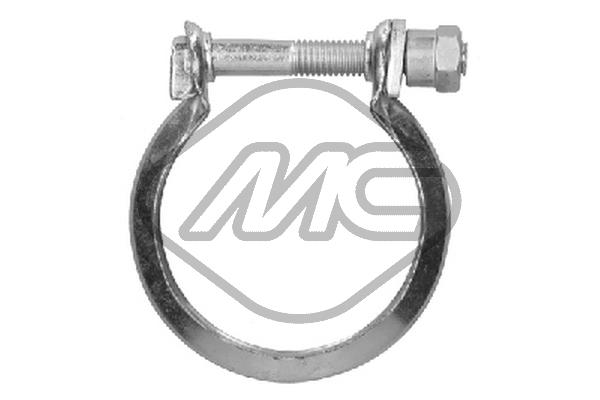 Clamp, exhaust system - 41355 Metalcaucho