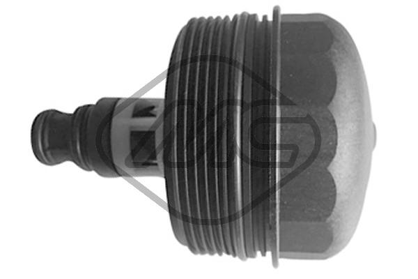 Calotta, Carter filtro olio - 42089 Metalcaucho