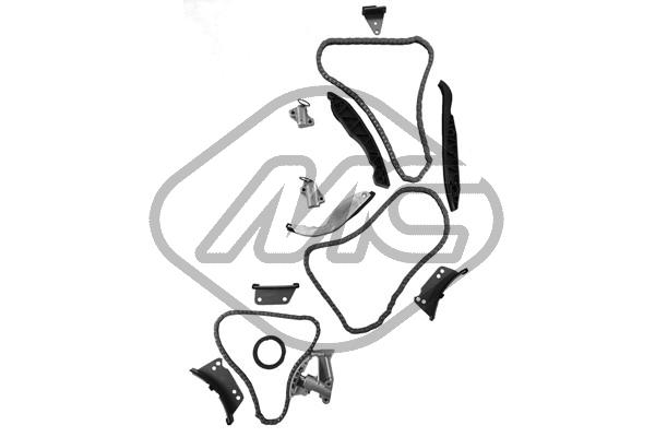 Kit catena distribuzione - 58363 Metalcaucho