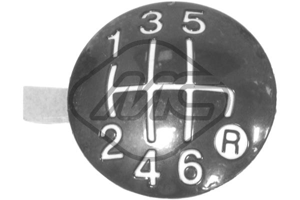 Pomello leva cambio - 65052 Metalcaucho