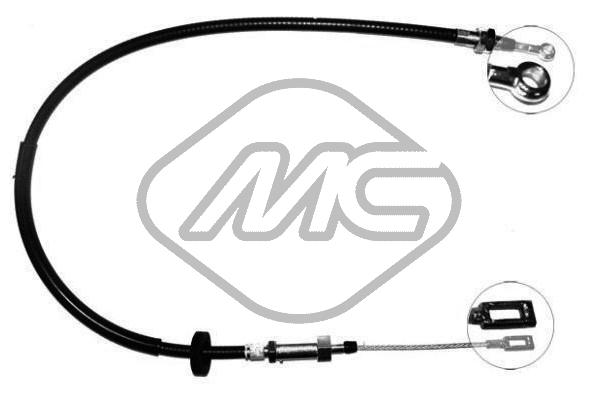 Cable, parking brake - 80128 Metalcaucho