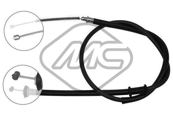 Cable, parking brake - 82100 Metalcaucho