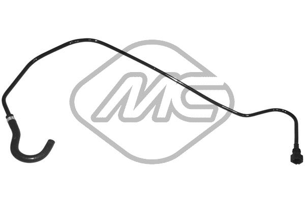 Radiator Hose - 92080 Metalcaucho