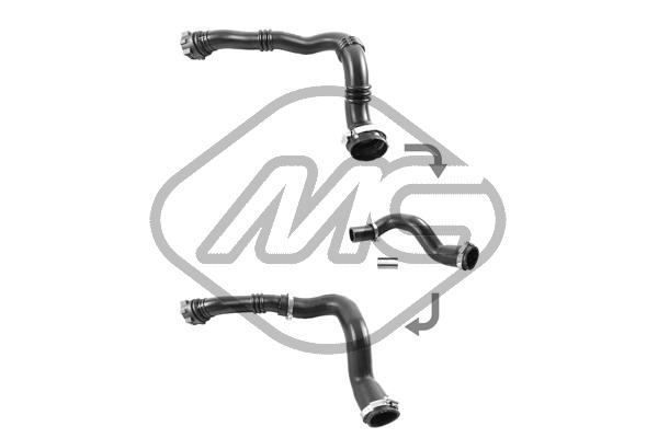 kompresoriaus padavimo žarna - 97625 Metalcaucho