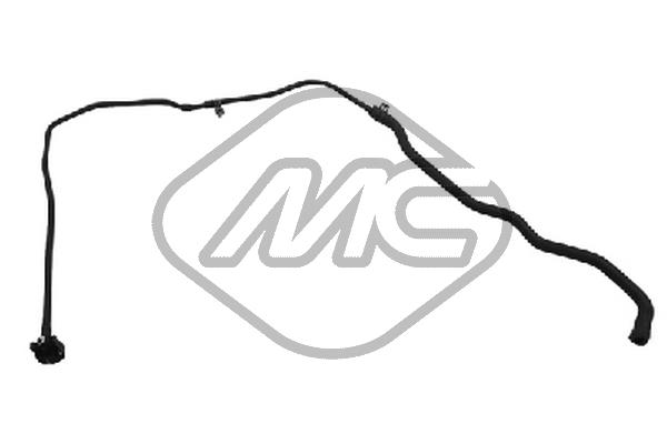Radiator Hose - 98233 Metalcaucho