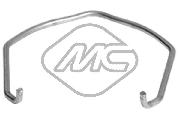 Collare di fermo, Flessibile aria alimentazione - 98721 Metalcaucho