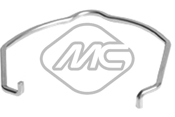 Collare di fermo, Flessibile aria alimentazione - 98722 Metalcaucho