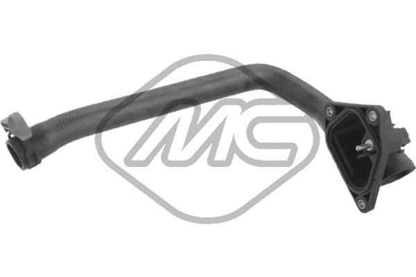 Radiator Hose - 99281 Metalcaucho