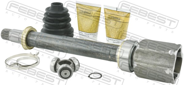 jungčių komplektas, kardaninis velenas - 0111-AZT250RH FEBEST