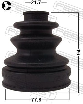 Bellow, drive shaft - 0115-090 FEBEST