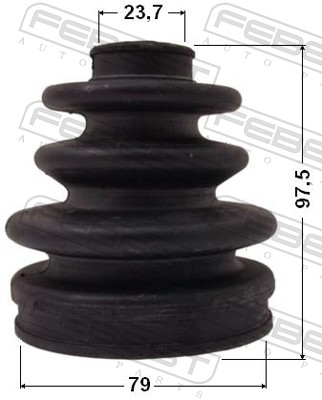 Bellow, drive shaft - 0117-090 FEBEST