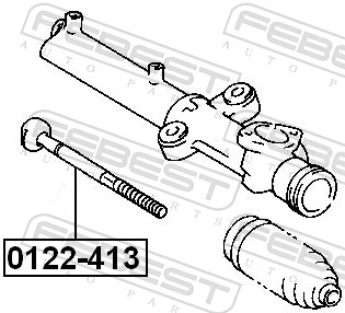 Inner Tie Rod - 0122-423 FEBEST