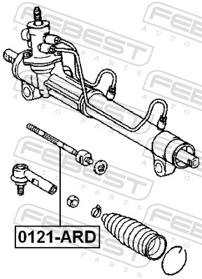 Inner Tie Rod - 0122-ARD FEBEST