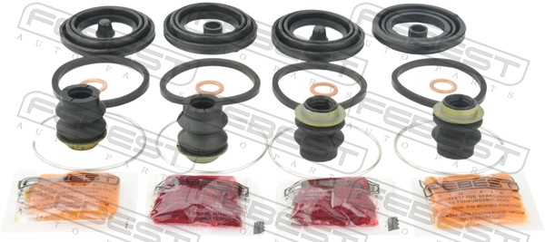 Repair Kit, brake caliper - 0175-MCV10F FEBEST