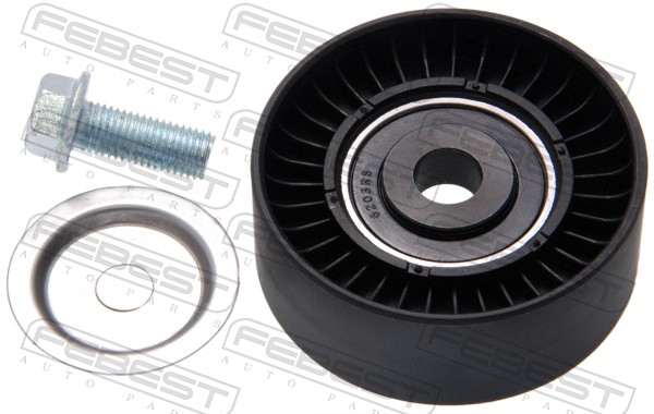 Tensioner Pulley, V-ribbed belt - 0187-ACA20 FEBEST