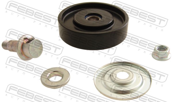 Rullo tenditore, Cinghia Poly-V - 0187-HDJ100HV FEBEST