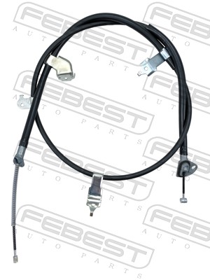 Cable, parking brake - 0199-PCACA30LH FEBEST