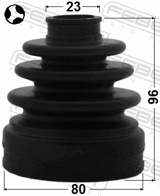 Bellow, drive shaft - 0215-JJ10ET FEBEST