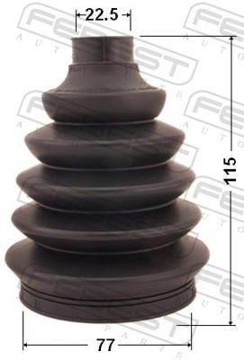Bellow Set, drive shaft - 0217P-N16 FEBEST